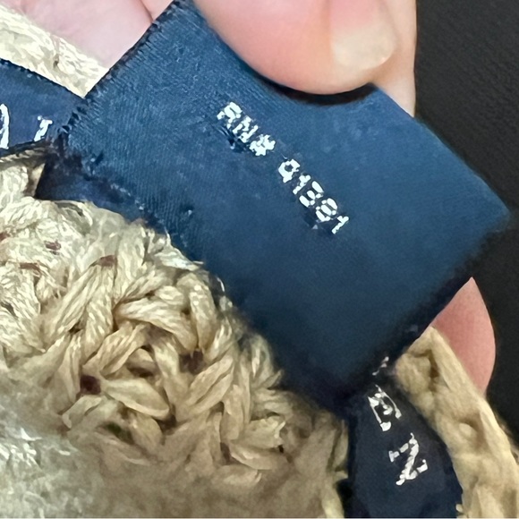 Ralph Lauren linen and silk sweater blue tag S natural tan - Picture 6 of 6